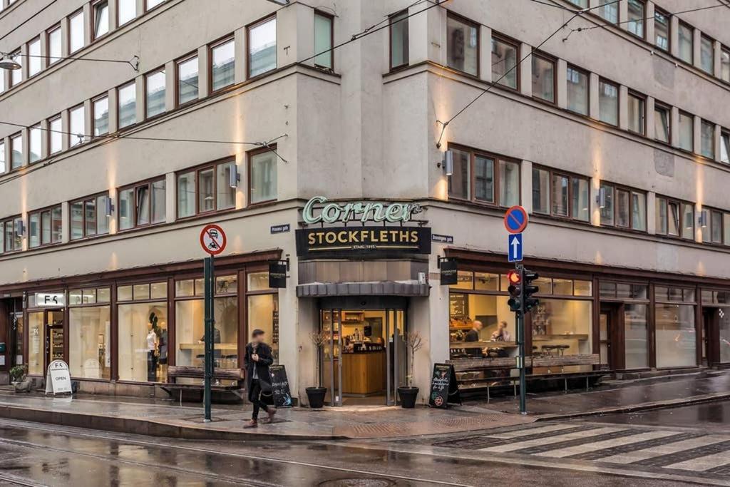 Nordic Host Luxury Apts - Prinsens Gate - Large Mezzanine Studio Oslo Exterior foto